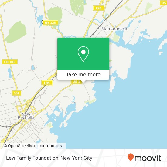 Levi Family Foundation map