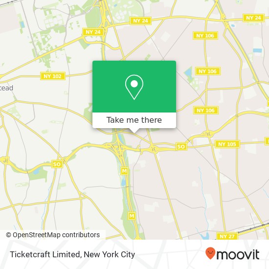 Mapa de Ticketcraft Limited