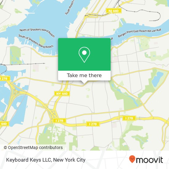 Keyboard Keys  LLC map