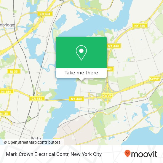 Mark Crown Electrical Contr map