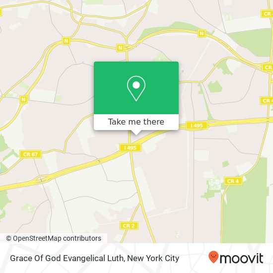 Mapa de Grace Of God Evangelical Luth