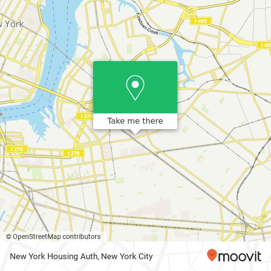 New York Housing Auth map