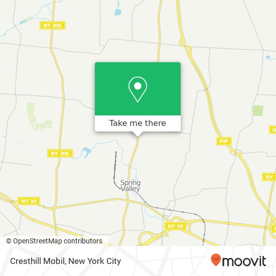 Mapa de Cresthill Mobil