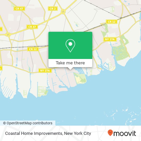 Coastal Home Improvements map
