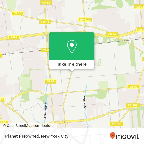 Mapa de Planet Preowned