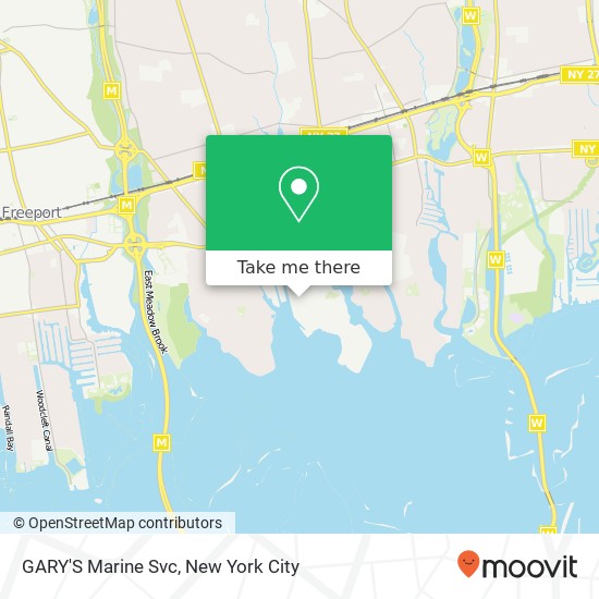 GARY'S Marine Svc map