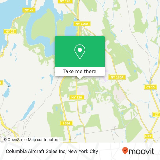 Mapa de Columbia Aircraft Sales Inc