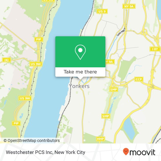 Mapa de Westchester PCS Inc