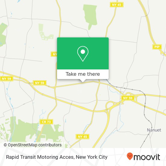 Rapid Transit Motoring Acces map