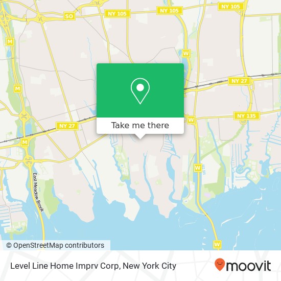 Mapa de Level Line Home Imprv Corp
