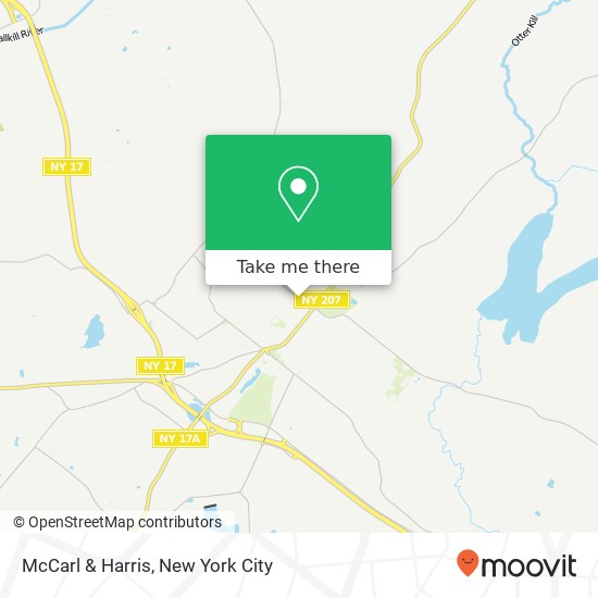 McCarl & Harris map