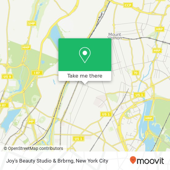 Joy's Beauty Studio & Brbrng map