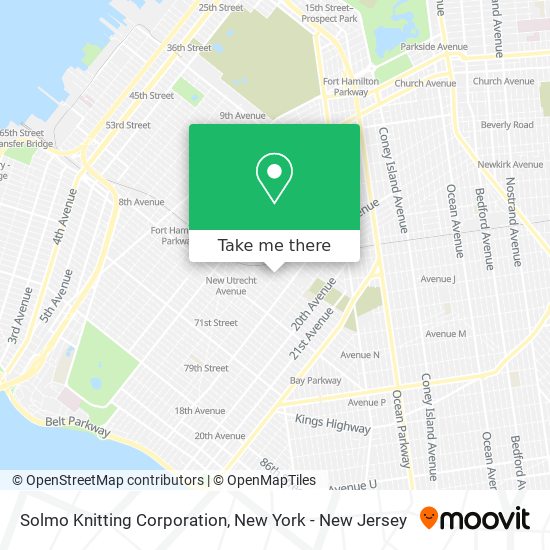 Solmo Knitting Corporation map