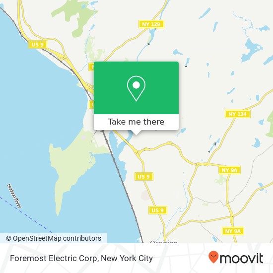 Mapa de Foremost Electric Corp