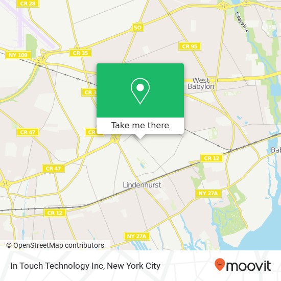 Mapa de In Touch Technology Inc