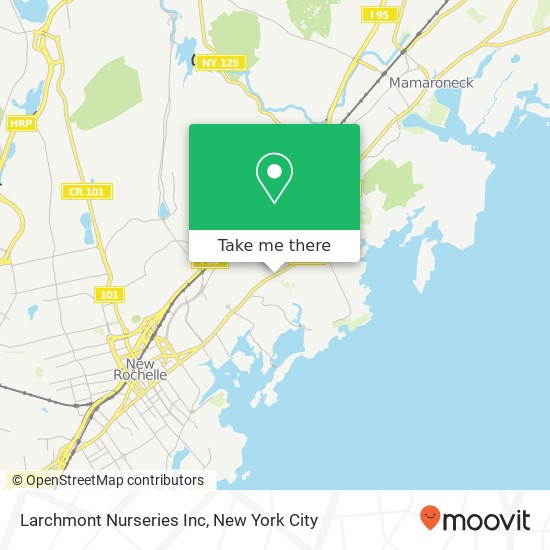 Larchmont Nurseries Inc map