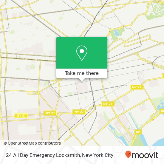 Mapa de 24 All Day Emergency Locksmith