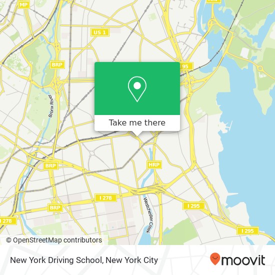 New York Driving School map