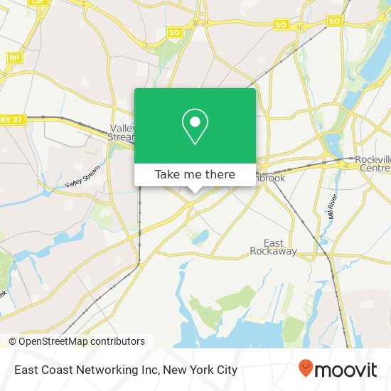 Mapa de East Coast Networking Inc