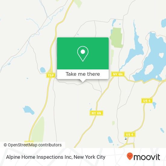 Alpine Home Inspections Inc map