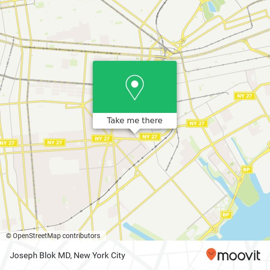 Joseph Blok MD map