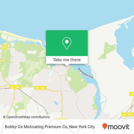 Bobby Gs Motivating Premium Co map