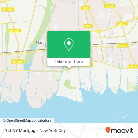 Mapa de 1st NY Mortgage