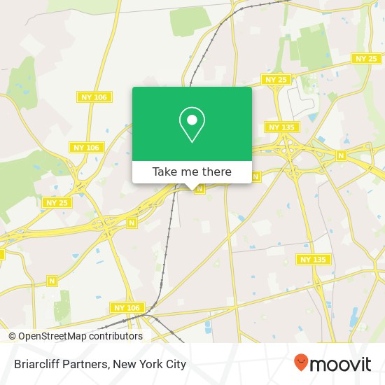 Mapa de Briarcliff Partners