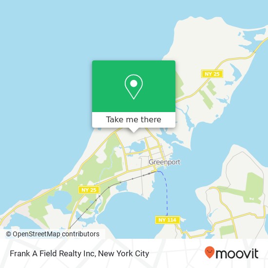 Frank A Field Realty Inc map
