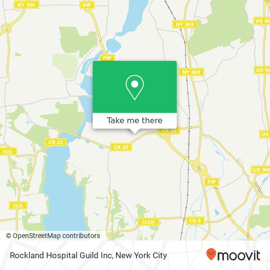 Mapa de Rockland Hospital Guild Inc