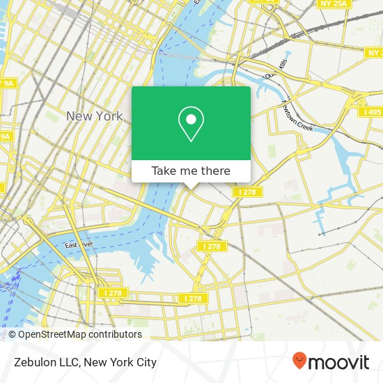 Zebulon LLC map