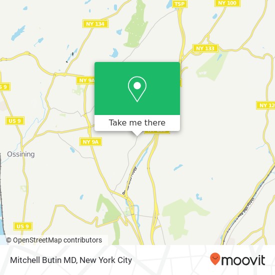 Mitchell Butin MD map