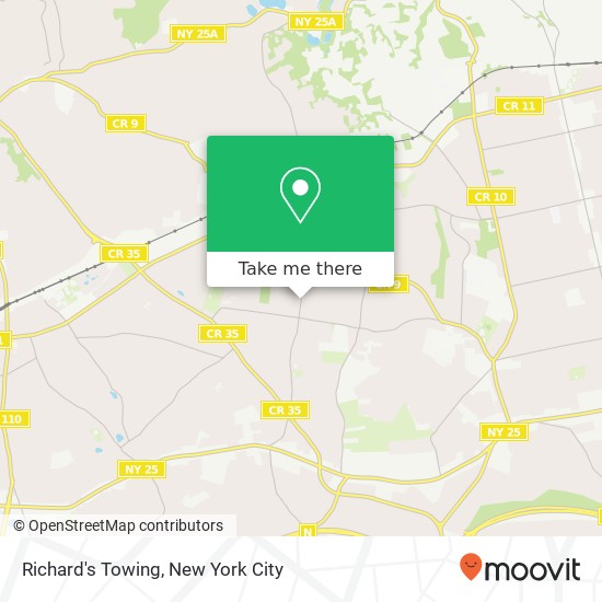 Mapa de Richard's Towing