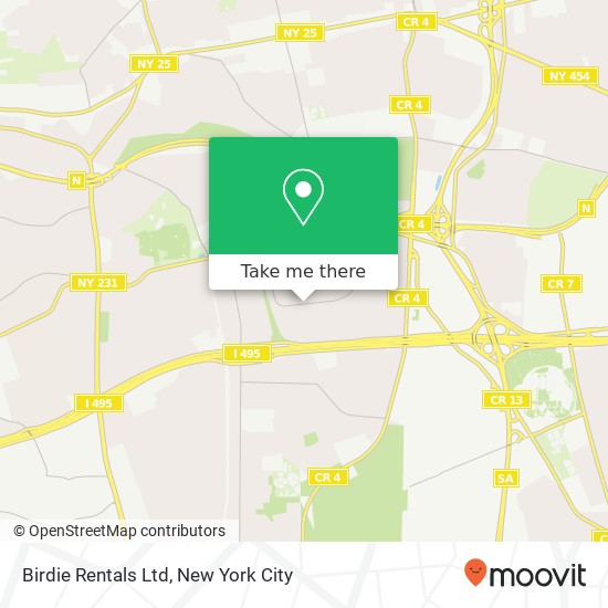 Birdie Rentals Ltd map