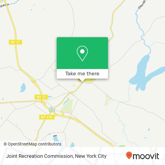 Mapa de Joint Recreation Commission