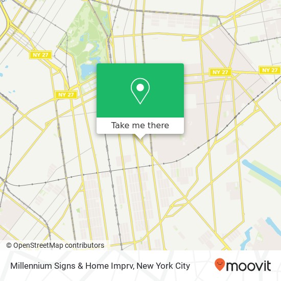 Mapa de Millennium Signs & Home Imprv