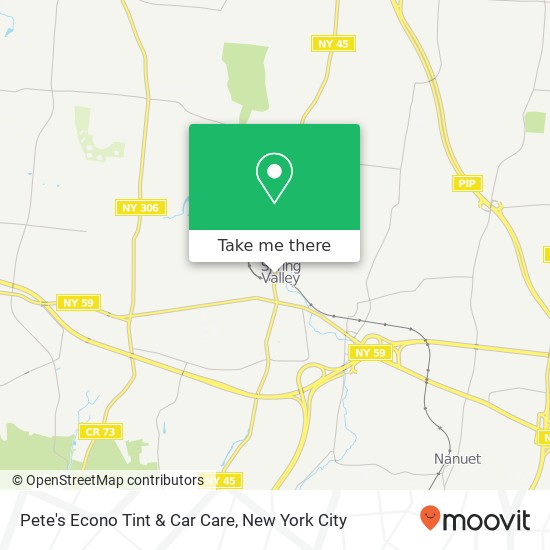 Mapa de Pete's Econo Tint & Car Care