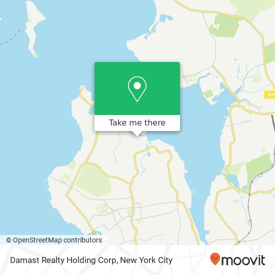 Damast Realty Holding Corp map