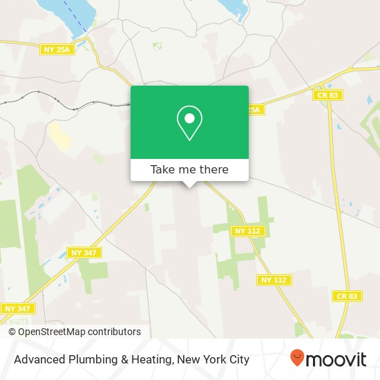 Advanced Plumbing & Heating map