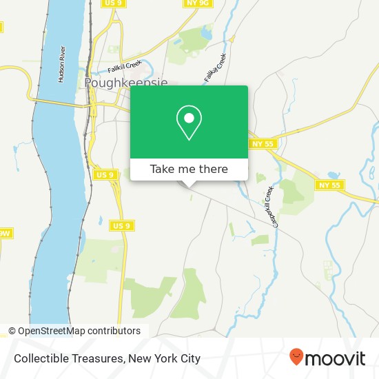 Collectible Treasures map