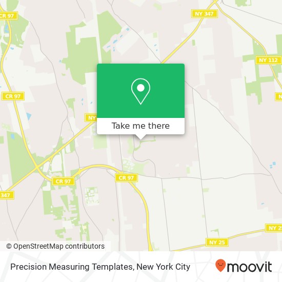 Precision Measuring Templates map