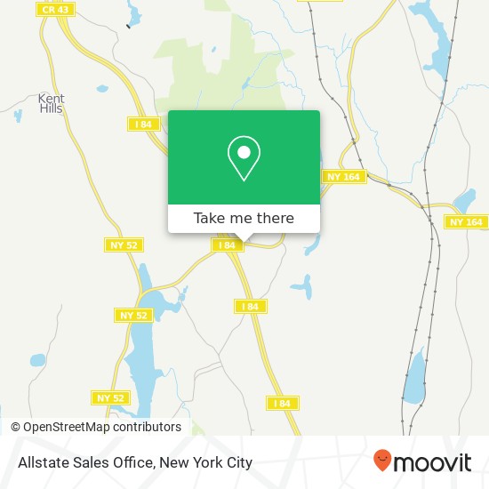 Mapa de Allstate Sales Office