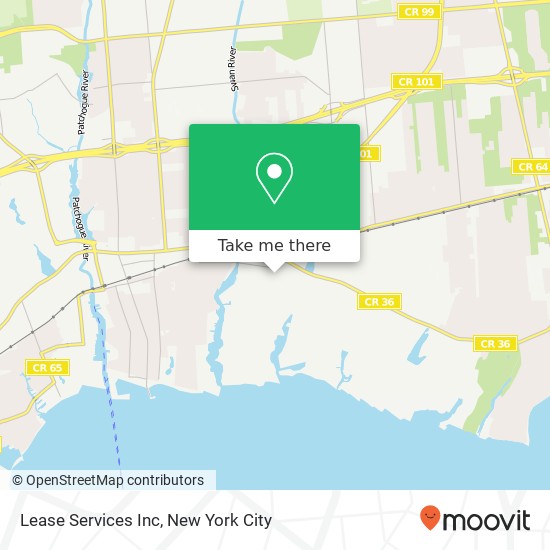 Lease Services Inc map