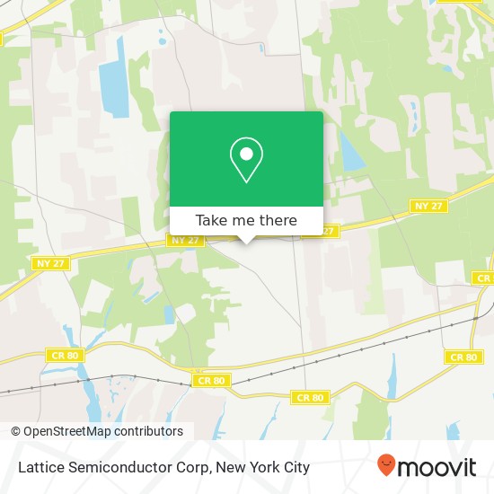 Lattice Semiconductor Corp map