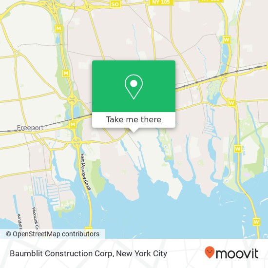 Mapa de Baumblit Construction Corp