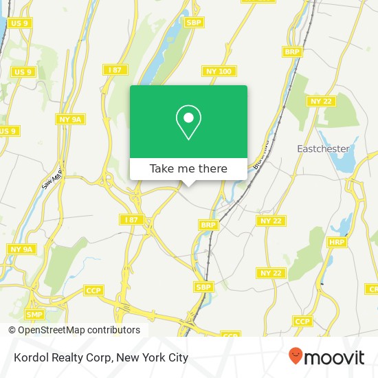 Kordol Realty Corp map