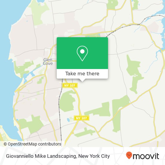 Giovanniello Mike Landscaping map