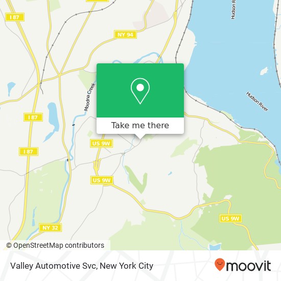 Valley Automotive Svc map