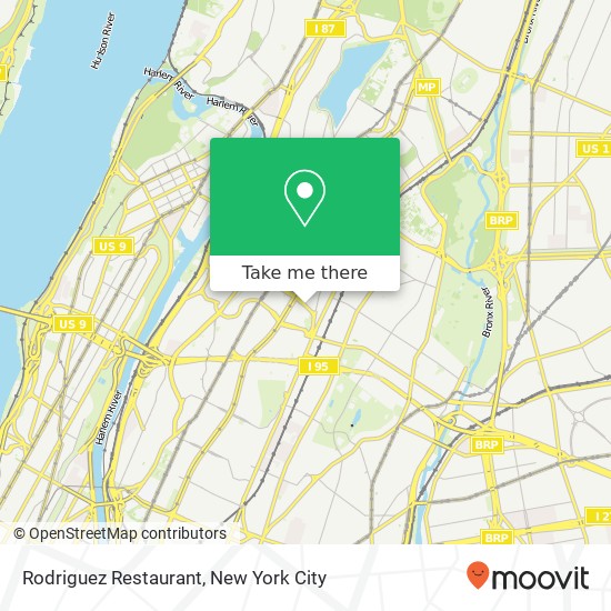 Mapa de Rodriguez Restaurant