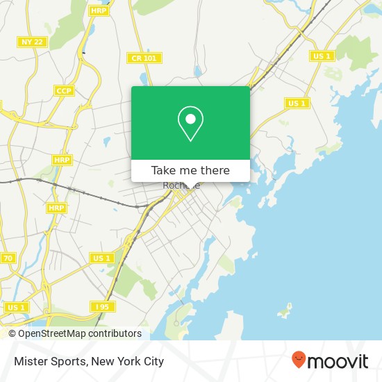 Mister Sports map
